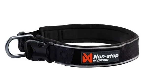 Нашийник для собак Roam Non-stop dogwear Чорний