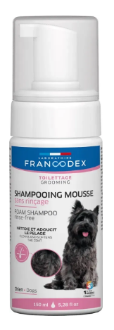 Піна-шампунь для собак Francodex Rinse Free Foam Shampoo Dog без змивання