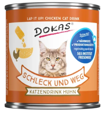 Куриный напиток Dokas Schleck und Weg для кошек 
