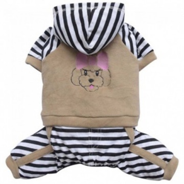 DoggyDolly Poodle 4 legs brown hoodie Одяг для собак Худи