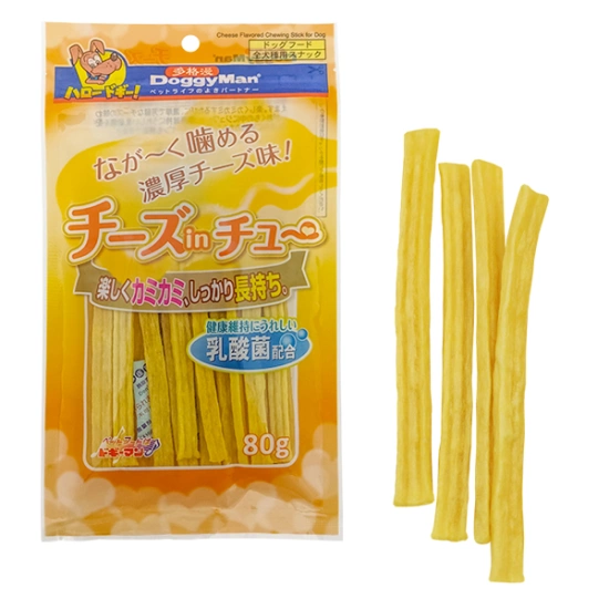 DoggyMan Cheese Chewing Stick Палочки с сыром жевательные палочки для собак