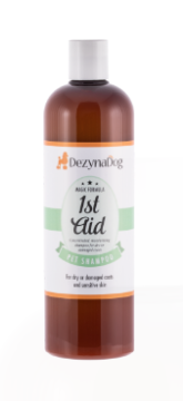 Шампунь Dezynadog 1St Aid Medicated для лечения сухой зудящей кожи и тусклой поврежденной шерсти облегчает зуд шелушения для чувствительной кожи 