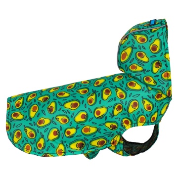 Дождевик для собак Barksi Textile с капюшоном Авокадо 
