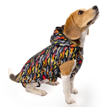 Дождевик для собак Barksi Textile с капюшоном Гравитация