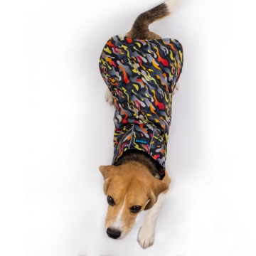 Дождевик для собак Barksi Textile с капюшоном Гравитация