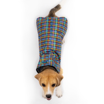 Дождевик для собак Barksi Textile с капюшоном Клеточка