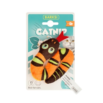 Игрушка для Кошек Barksi Catnip Змея с запахом кошачьей мяты 