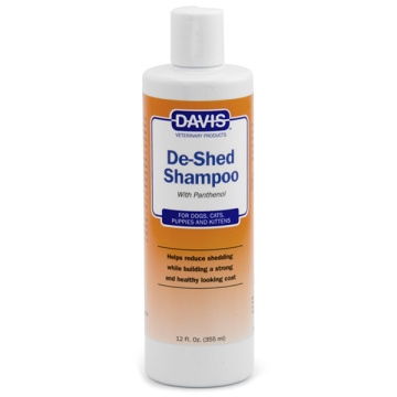 Davis De-Shed Shampoo Полегшення линьки Шампунь для собак і котів, концентрат