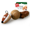 GiGwi Catch&fetch Іграшка для собак Барсук з 2-ма пищалками