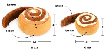 Игрушка для собак Pup Cup Cafe - Cinnabone Pet Play 