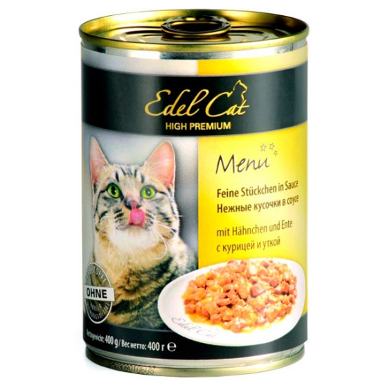 Edel Cat Chicken with duck in sauce