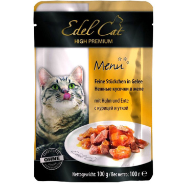 Edel Cat Chicken with duck in jelly