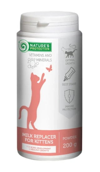Заменитель молока для котят Nature's Protection Kitty-milk