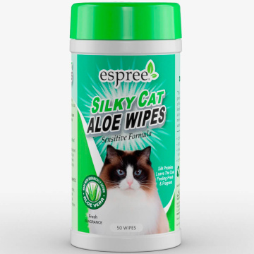 Espree Silky Cat Aloe Wipes