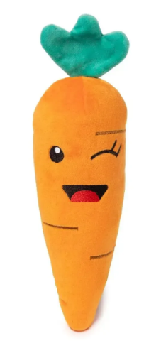 Мягкая игрушка для собак FuzzYard Подмигивающая морковь