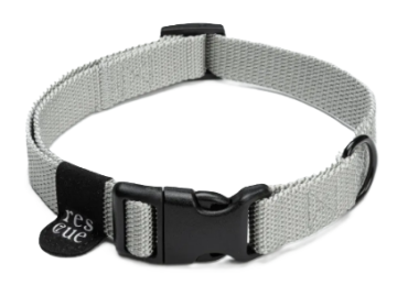 Повседневный ошейник для собак Cloud7 Rescue Basic Серебристый