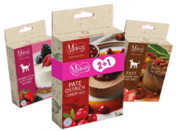 Сет вкусностей №4 для собак Mavsy Freeze dried 2+1