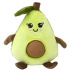 Игрушка для собак MISOKO круглое авокадо, плюш, зеленое
