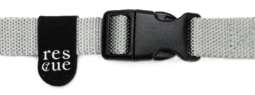 Повсякденний нашийник для собак Cloud7 Rescue Basic Сріблястий