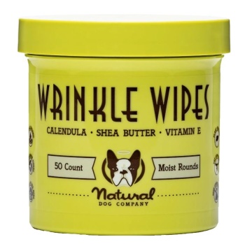 Natural Dog Company Wrinkle Wipes Салфетки для складочек