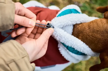 Флисовая куртка для собак Trekking fleece jacket Non-stop dogwear Серый/Винный/Бирюзовый 