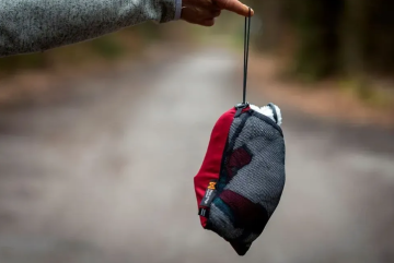 Флисовая куртка для собак Trekking fleece jacket Non-stop dogwear Серый/Винный/Бирюзовый 