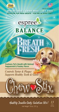 Espree Balance Breath Fresh Chew Sticks