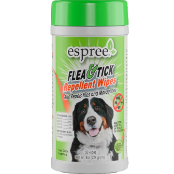 Espree Flea & Tick Repellent Wipes