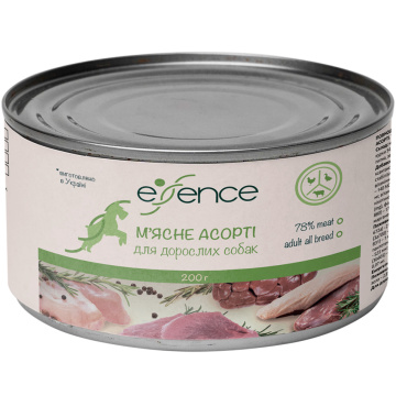 Essence М'ясне асорті Вологий корм для дорослих собак