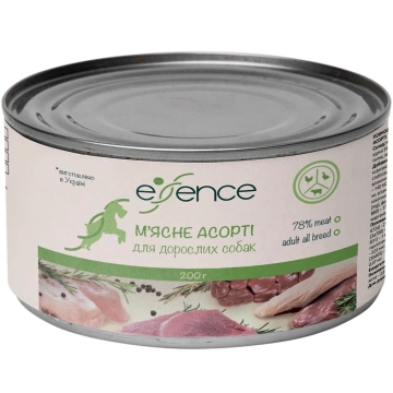 Essence Мясное ассорти Влажный корм для взрослых собак
