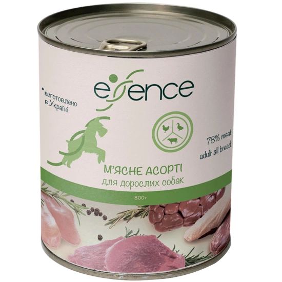 Essence Мясное ассорти Влажный корм для взрослых собак