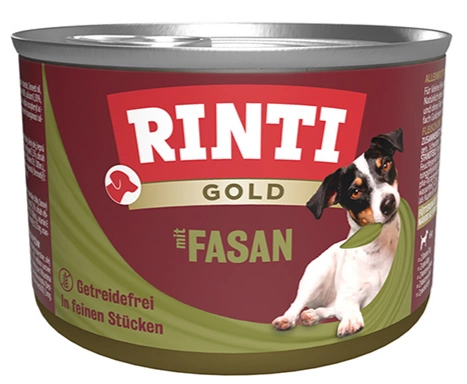 Rinti Gold mit Fasan РІНТІ ГОЛД ФАЗАН беззерновий повнораціонний натуральний вологий корм для собак
