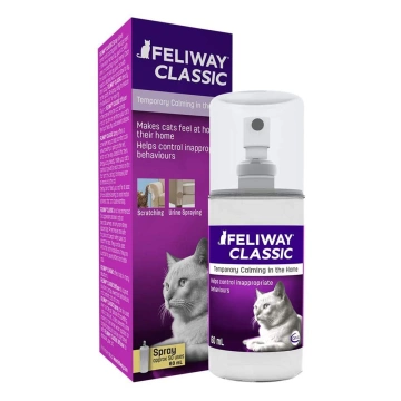 Ceva Feliway Classic (Феливей Классик) спрей – успокаивающее средство для кошек под транспортировку
