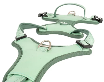 Шлейки для собак Max & Molly Smart ID Sport Harness Matrix 2.0 Jade нефритового кольору