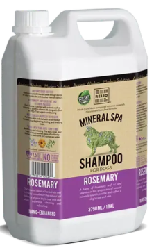 Минерал-спа шампунь RELIQ Mineral Rosemary Shampoo с экстрактом граната для собак и кошек