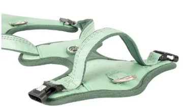 Шлейки для собак Max & Molly Smart ID Sport Harness Matrix 2.0 Jade нефритового кольору