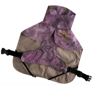 Дощовик плащ DogsBomba абстракція, фіолет