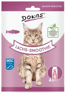 Ласощі для котів Dokas Смузі з лосося