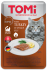 Tomi Индейка в шпинатном желе для кошек, пауч