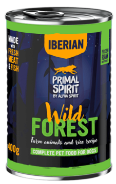 Консерва для собак Primal Spirit Wild Forest Wet Dog Food со свининой и индейкой