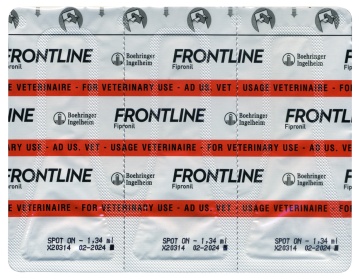 Капли Frontline Спот он для собак весом от 10 до 20 кг