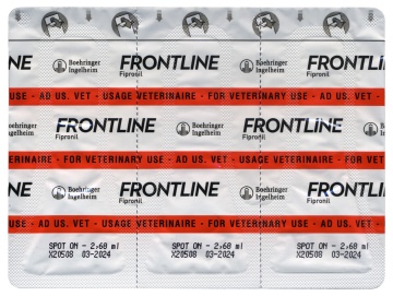 Капли Frontline Спот он для собак весом от 20 до 40 кг