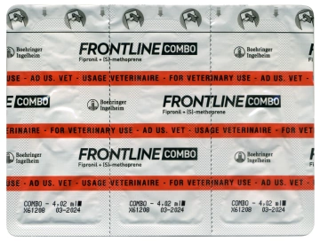 Краплі Frontline Спот он для собак вагою від 40 до 60 кг