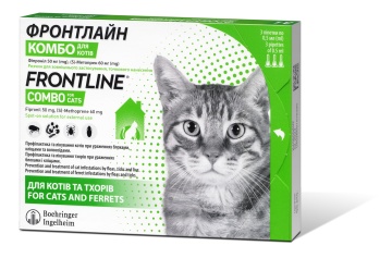 Капли Frontline Комбо для кошек