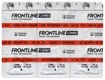 Капли Frontline Комбо для собак весом от 10 до 20 кг