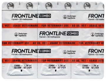 Краплі Frontline Комбо для собак вагою від 10 до 20 кг