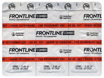 Капли Frontline Комбо для собак весом от 20 до 40 кг