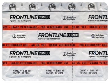 Краплі Frontline Комбо для собак вагою від 20 до 40 кг