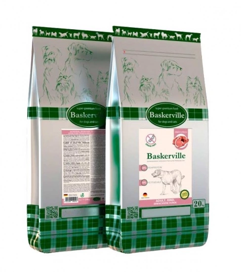 Baskerville Grain Free Adult Getreidefrei Rind