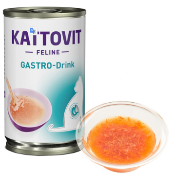 Лечебный напиток Kattovit Veterinary Gastro Drink КАТТОВИТ ГАСТРО для кошек с заболеваниями желудочно-кишечного тракта и поджелудочной железы